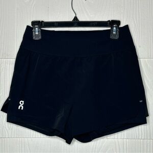 On Running Black Women's Athletic Running Shorts